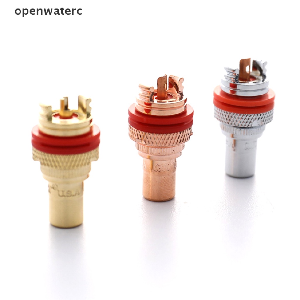 1 Cặp Jack Nối RCA Female Bằng Đồng 2 Cái