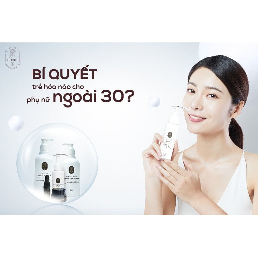 ❤️❤️ FREESHIP ❤️❤️  Bộ Sữa Tắm Trắng Toàn Thân 3 Sản Phẩm SheShi SS20 Hàn Quốc  ❤️❤️ FREESHIP ❤️❤️ | BigBuy360 - bigbuy360.vn