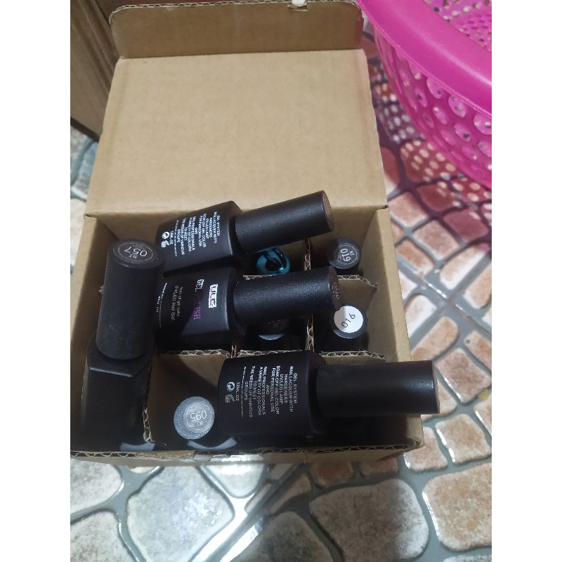 combo 16 chai sơn gel cho khách