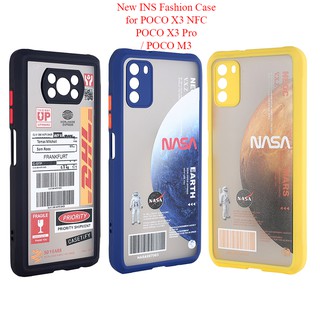 Ốp Điện Thoại TPU Silicon Mềm Họa Tiết Nasa Cho Xiaomi POCO M3 X3 Pro NFC DHL
