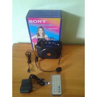 Máy trợ giảng Sony SN-898 loaị 1 nghe nhạc USB, đài FM BH 6 tháng