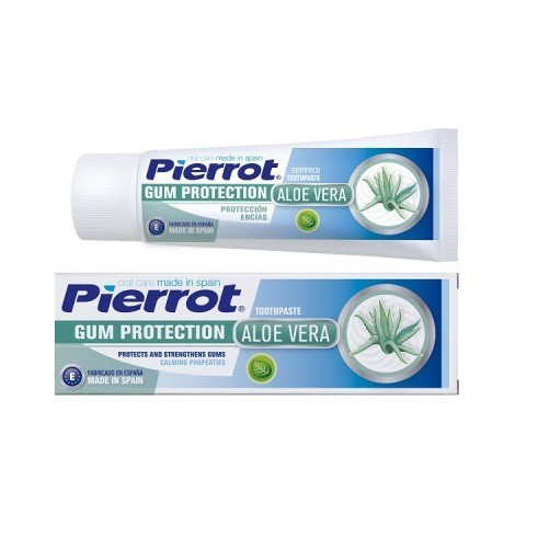 [Tặng cạo lưỡi] Kem đánh răng bảo vệ nướu Pierrot 75ml