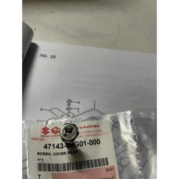 Bulong Hộp Đồ Cho Dòng Xe Xipo 120-Hàng chính hãng