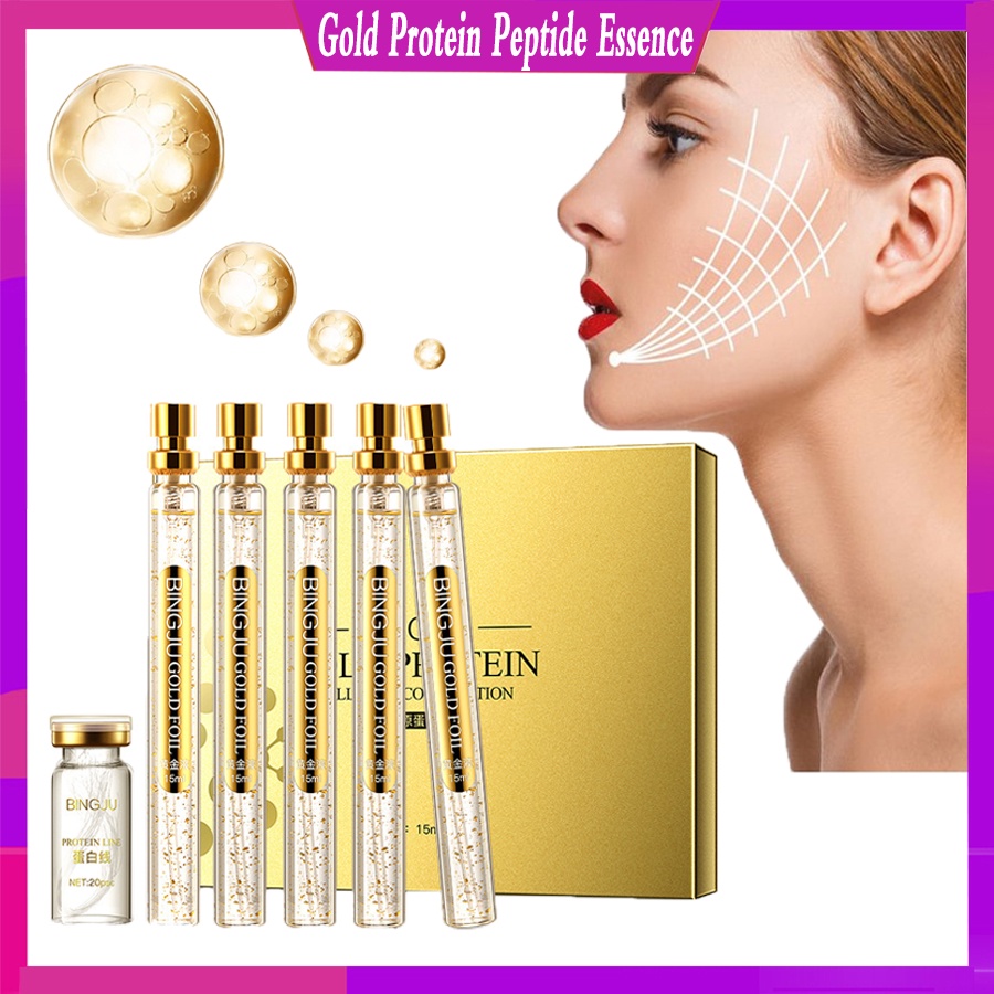 Set Tinh Chất Vàng 24k + Serum Protein + Tinh Chất Vàng 24k Dưỡng Ẩm Chống Nếp Nhăn Lão Hóa Chăm Sóc Da