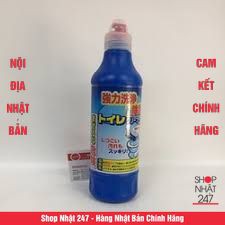 [Hỏa Tốc HN] Dung dịch tẩy rửa bồn cầu siêu diệt khuẩn 500ml Nội địa Nhật Bản