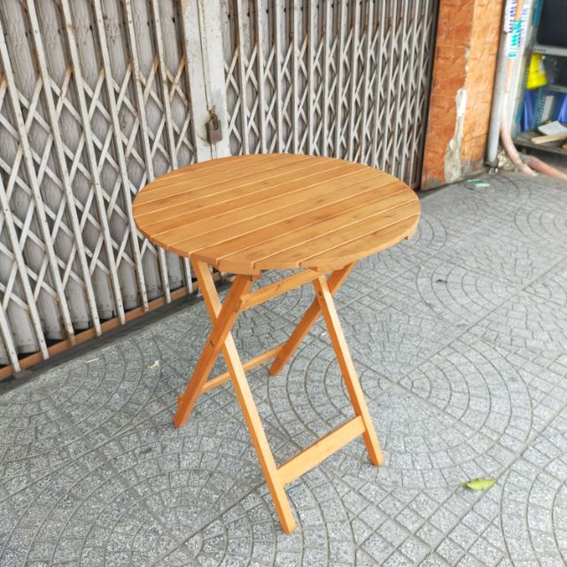 Ghế, bàn xếp tròn, vuông 60cm cao 71cm - Lê Tâm