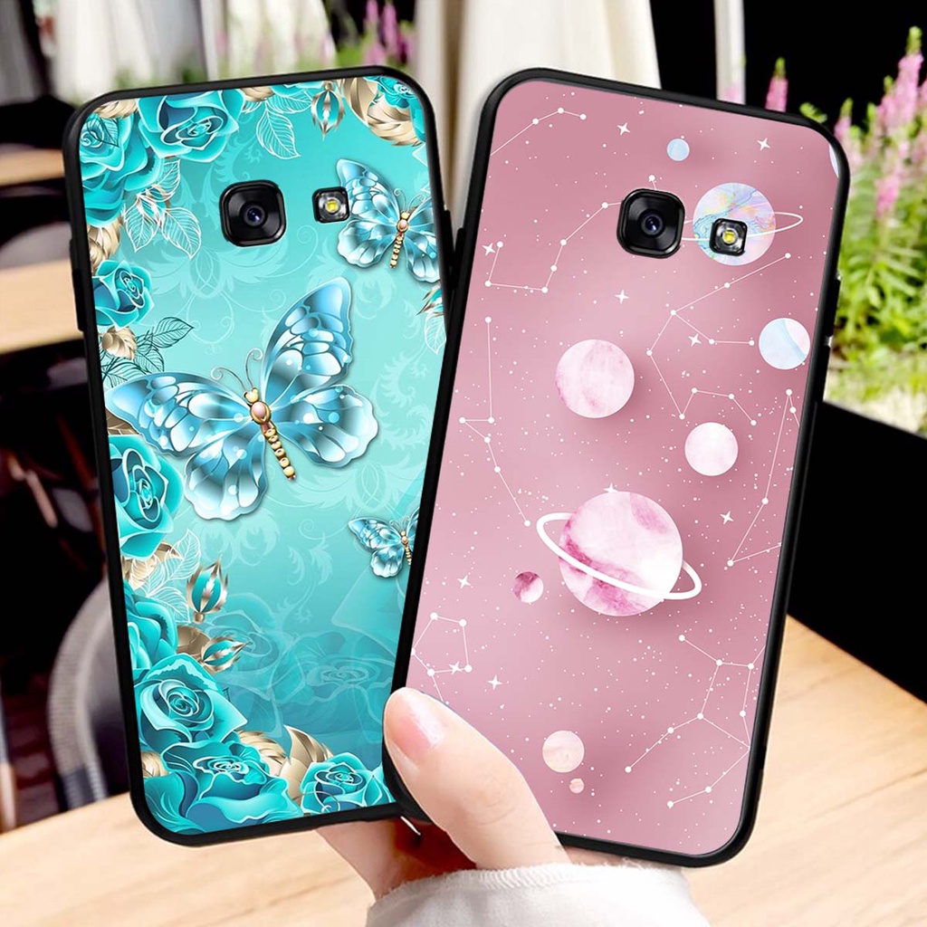 Ốp lưng Samsung A5 2017 in hình hoa xinh xắn, hiện đại , thời trang ,phong cách
