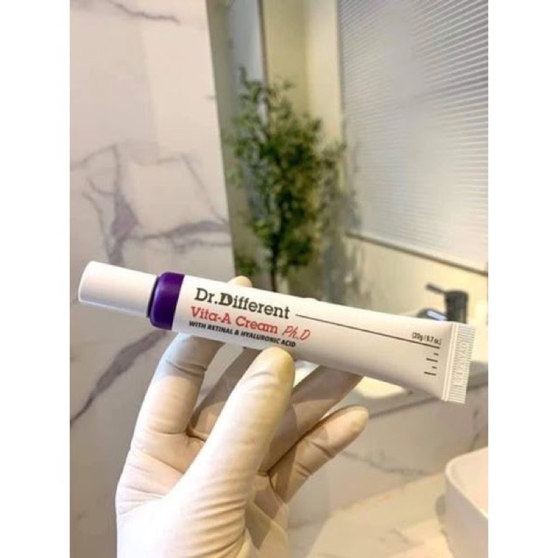 Retinal  Kem Dưỡng Trẻ Hoá Da Dr.Different Vita-A Cream Ph.D