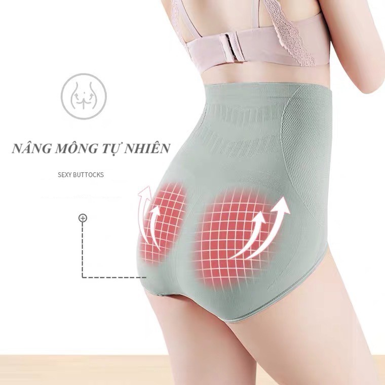 QUẦN LÓT NỮ COTTON SỢI TRE CẠP CAO VANVENE GEN BỤNG TẠO EO THON NÂNG MÔNG THÔNG HƠI KHÁNG KHUẨN CHỐNG VIÊM NHIỄM Q450 | BigBuy360 - bigbuy360.vn