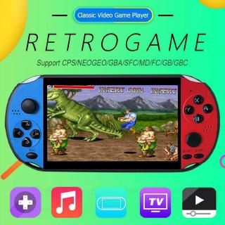 Máy chơi game cầm tay X12 Plus Psp 8gb 2000 trò chơi vui nhộn