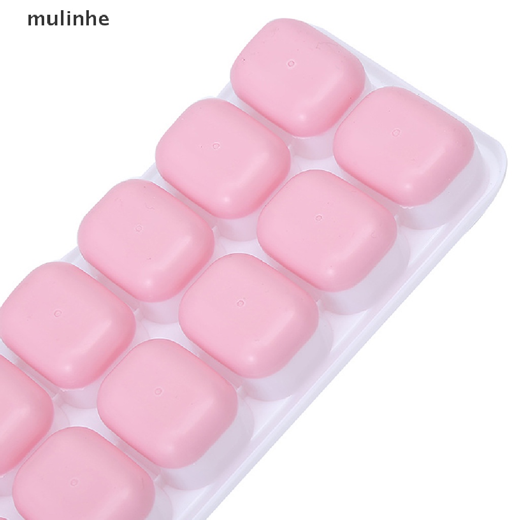 Khuôn silicone làm đá viên có nắp đậy tiện lợi
