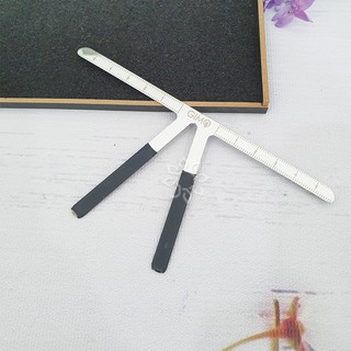 Thước chữ T, Thước đo chân mày