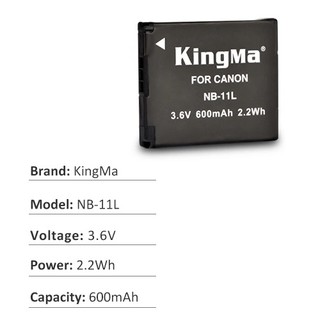 Pin Kingma for Canon NB-11L