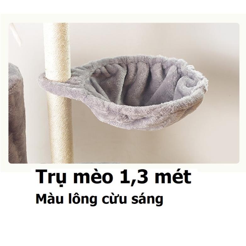 Nhà cây cho mèo Cat Tree - trụ mèo Cao 1m30