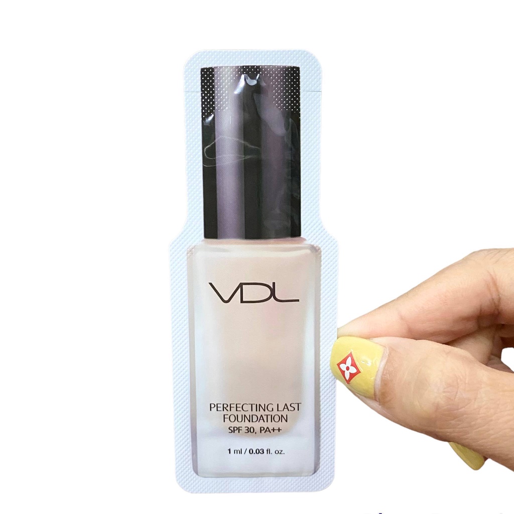 Combo 20 Gói sample Kem nền thần thánh VDL Perfecting Last Foundation Spf 30, PA+