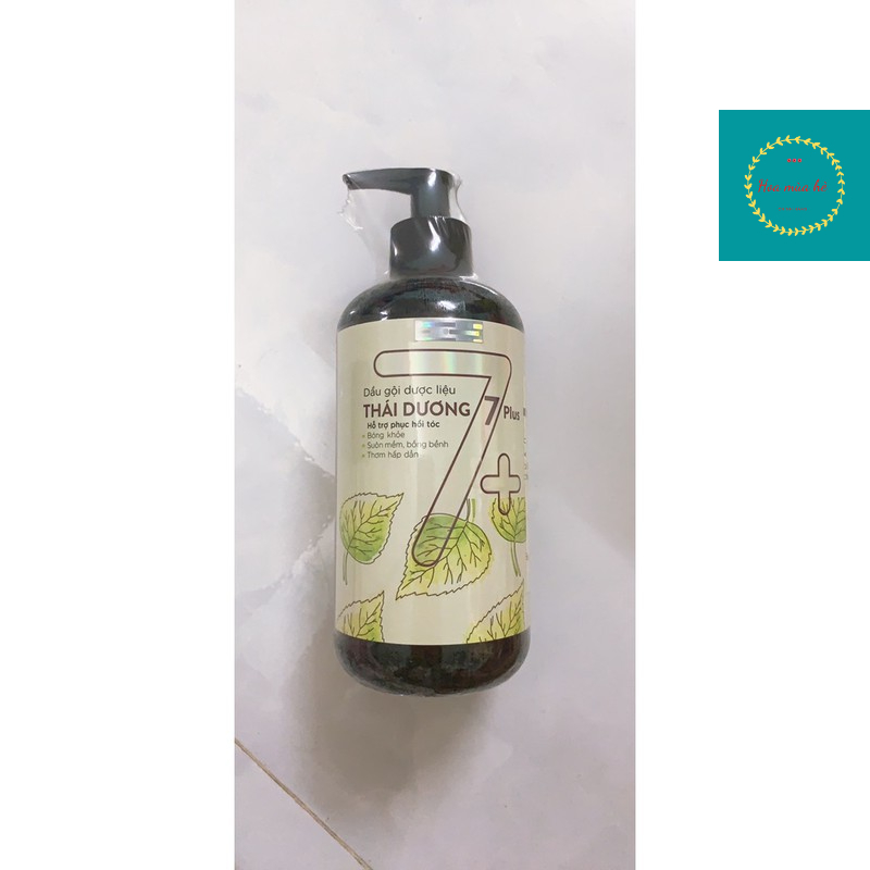 Dầu gội thái dương 7 và 7 plus 480ml cải tiến ngăn ngừa gàu và suôn mượt tóc hiệu quả ( hàng chính hãng công ty )