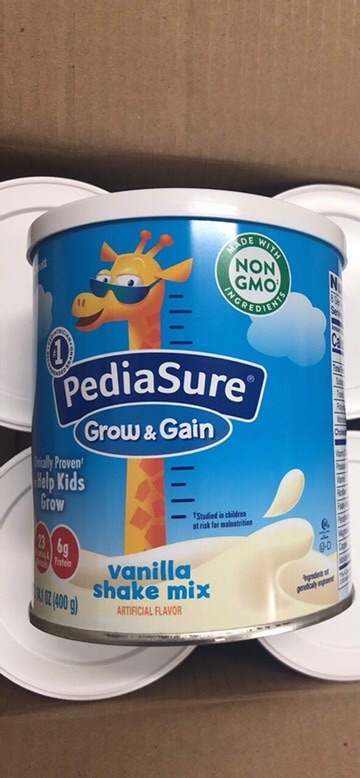 Combo 6 hộp sữa Pediasure Grow &amp; Gain Vanilla Shake mix