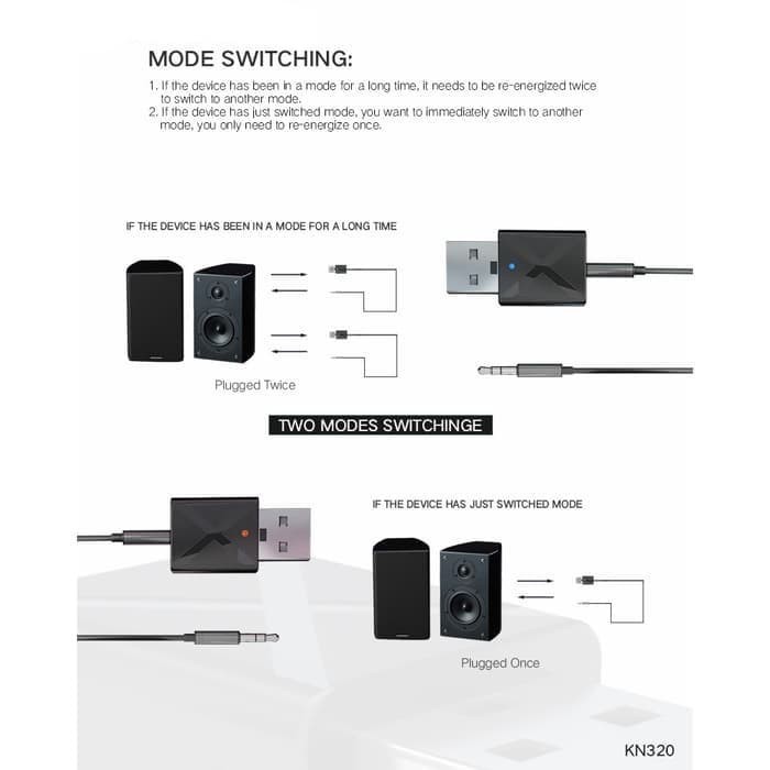 Usb Bluetooth 5.0 Tx Rx 2 Trong 1 Chất Lượng Cao