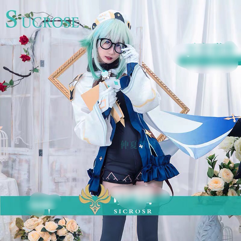 Set cosplay Sucrose Genshin Impact