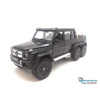 Xe Mô Hình Mercedes-Benz G63 6X6 1:24 Welly ( Đen )