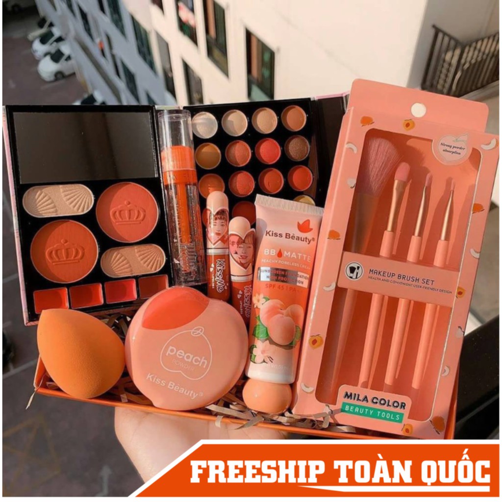 Trọn bộ mỹ phẩm trang điểm đa năng chuẩn Thái