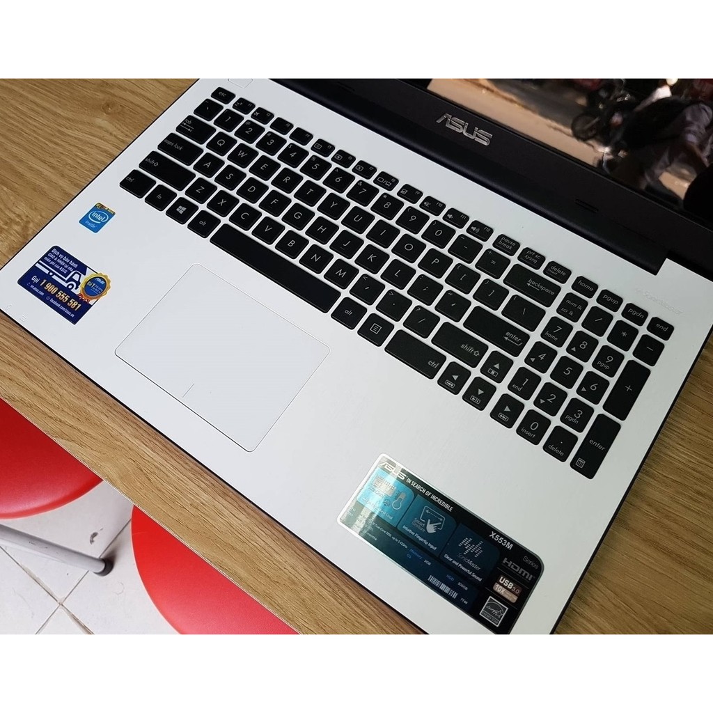 Laptop Cũ Rẻ Asus X553MA Trắng Mỏng Nhẹ Ram 4G_ổ 500G_Màn 15.6 Làm Văn Phòng, Học Tập mượt mà. Tặng đầy đủ phụ kiện | BigBuy360 - bigbuy360.vn