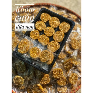 Kẹo khóm cuộn dừa non ít đường 500g