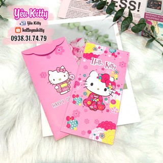 🎀SET 5 BAO LÌ XÌ HELLO KITTY🎀