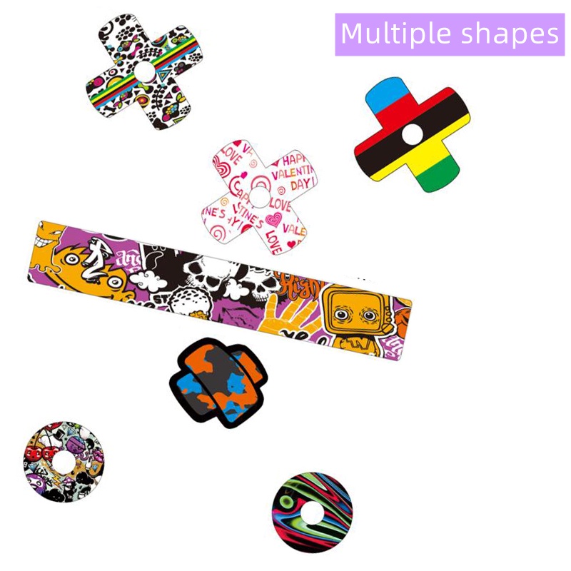 1 Bộ Miếng Dán Trang Trí Nắp Phuộc Trước Xe Đạp MTB