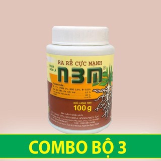 Ra rễ cực mạnh n3m 100g - phân bón lá n3m 3 chai