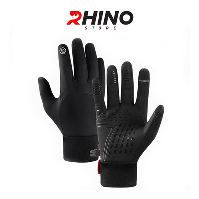 Găng tay giữ ấm mùa đông chống gió, dày dặn Rhino G101 thể thao cảm ứng điện thoại