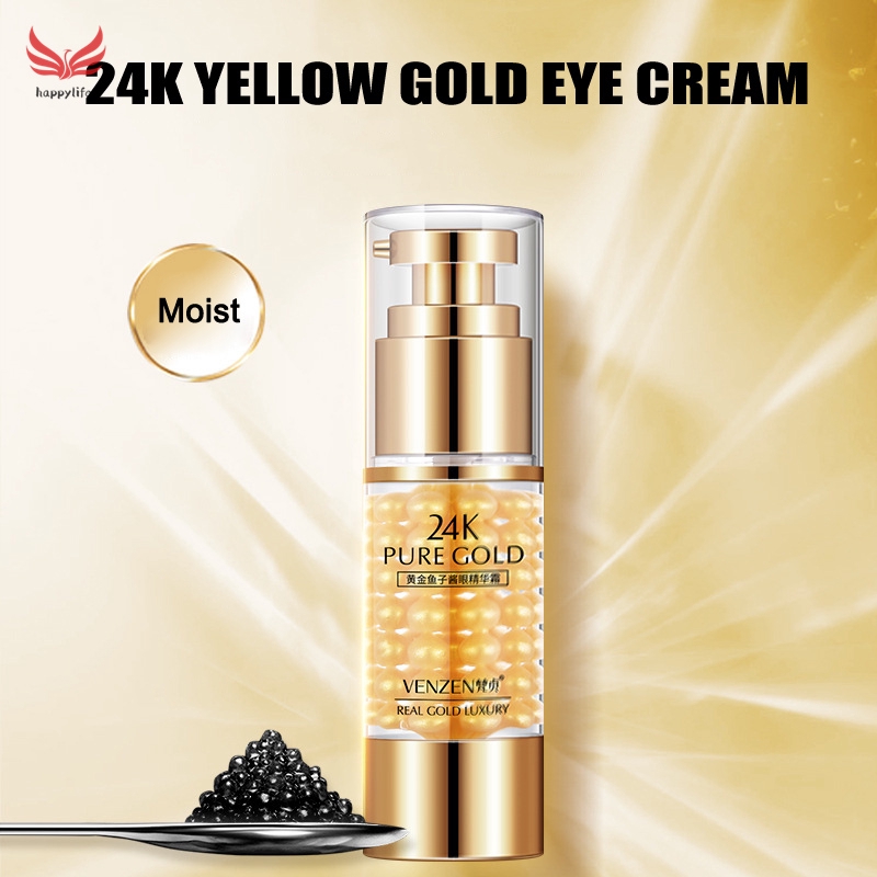 [Hàng mới về] Kem mắt Caviar vàng 24K dưỡng ẩm làm săn chắc da vùng quanh mắt