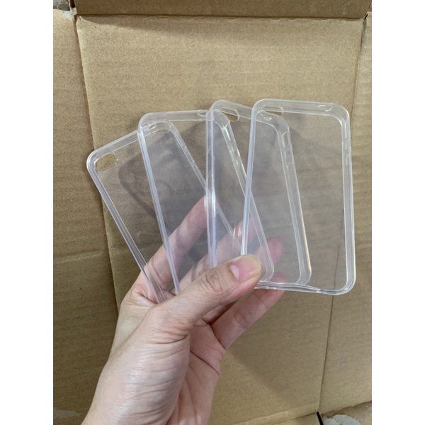 ốp silicon trong cao Cấp loại đẹp, dày dặn, chống Sốc iphone 4/4S/5/6S/5SE