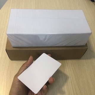 Phôi thẻ nhựa pvc trắng in trực tiếp .