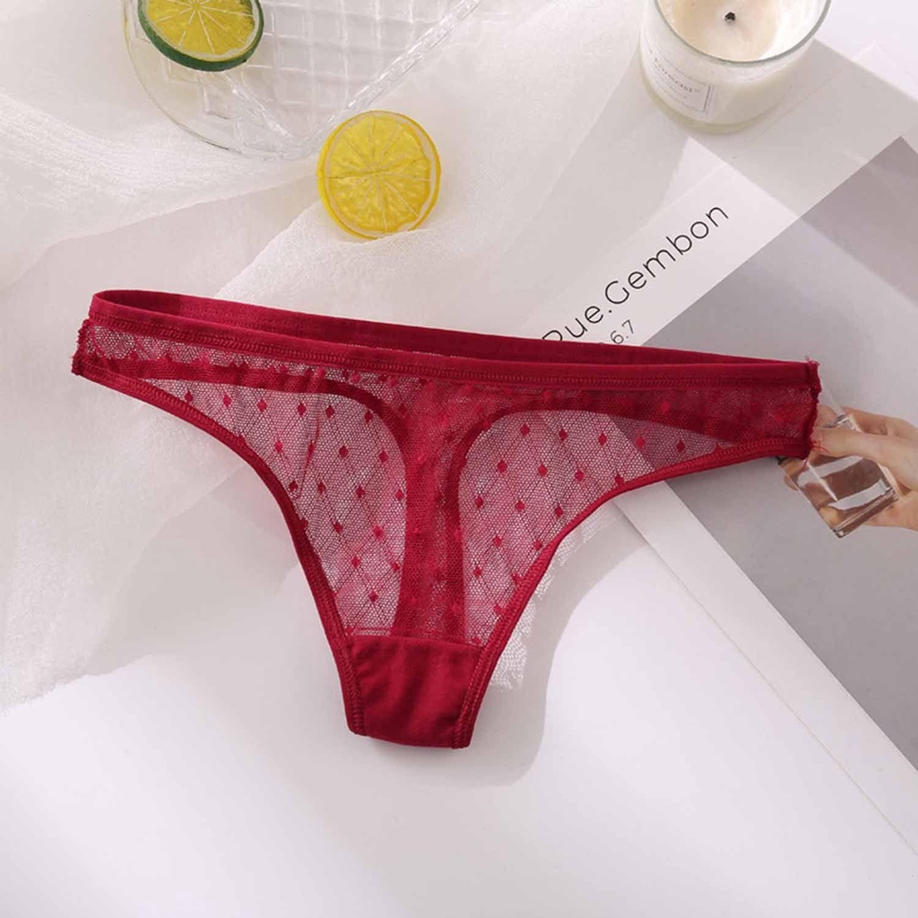 Quần Lót Lọt Khe Màu Sắc Thời Trang Quyến Rũ Cho Nữ