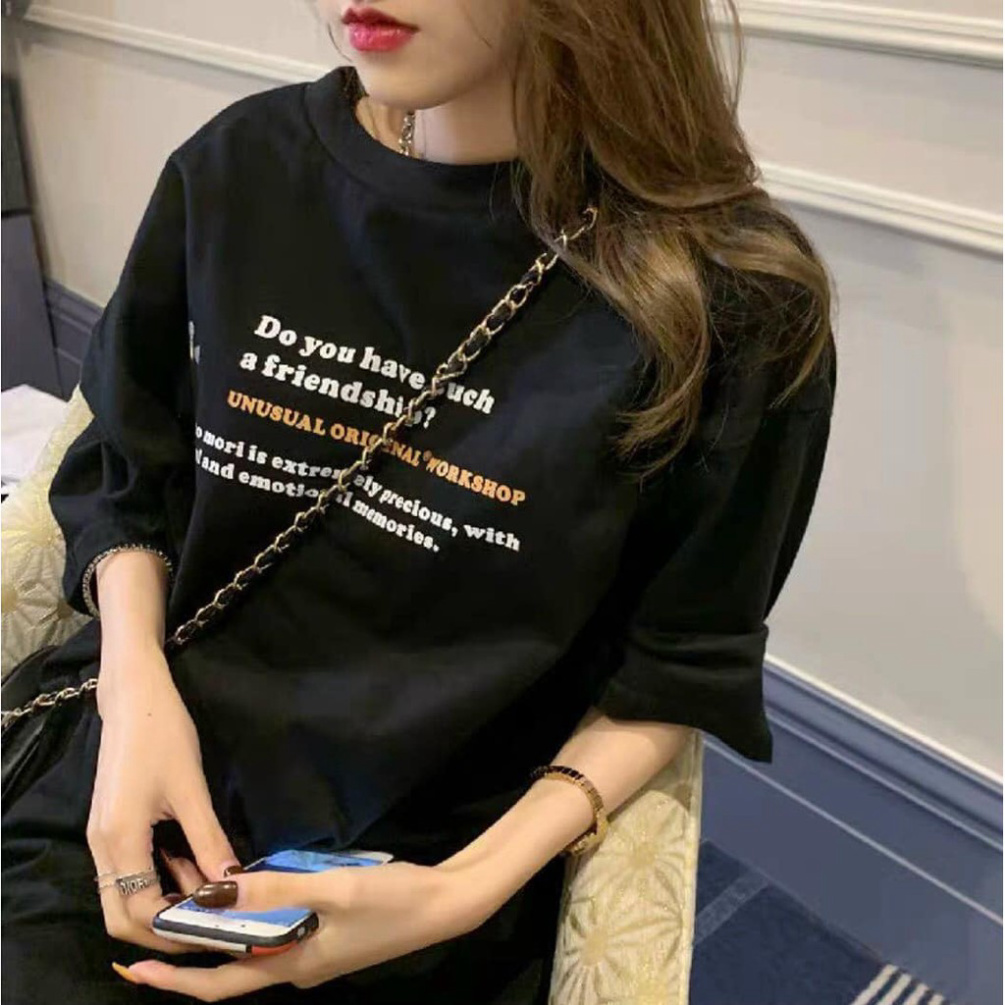 Áo cotton tay lỡ Unisex Do you have such -- Tom and Jerry