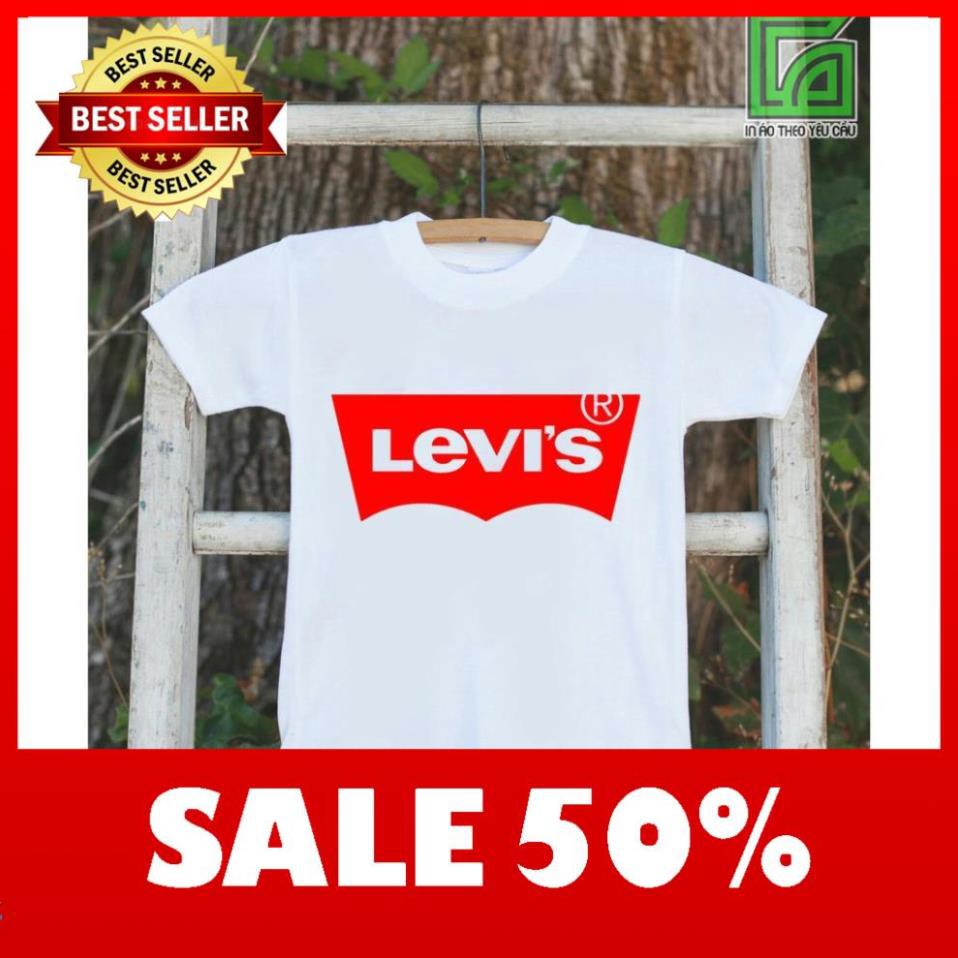 BÁN CHẠY áo thun in logo levis trẻ em in tại shop /giá tốt nhất