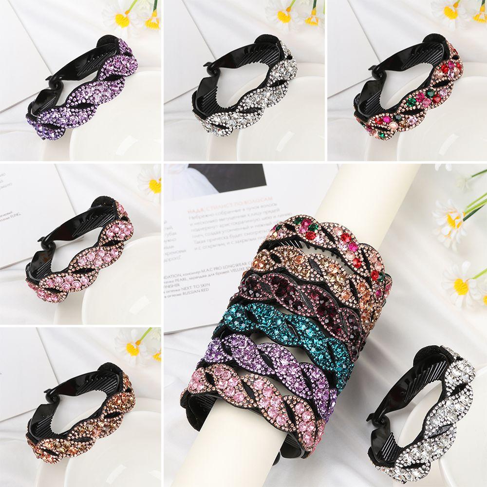 YVE Kẹp TóC ĐíNh Pha Lê Giả LấP LáNh ThờI Trang Cho Nữ