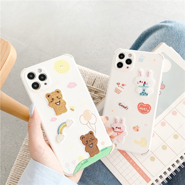 Ốp lưng iphone Lovely Good thêu viền chống va đập 5/5s/6/6plus/6s/6splus/7/7plus/8/8plus/x/xs/11/12/pro/max/plus/promax | BigBuy360 - bigbuy360.vn