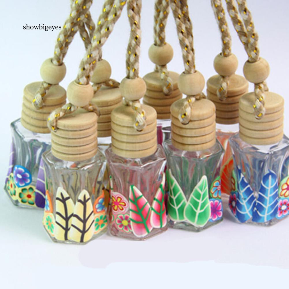 Bình Đựng Nước Hoa Treo Xe Hơi In Họa Tiết Gothic Độc Đáo