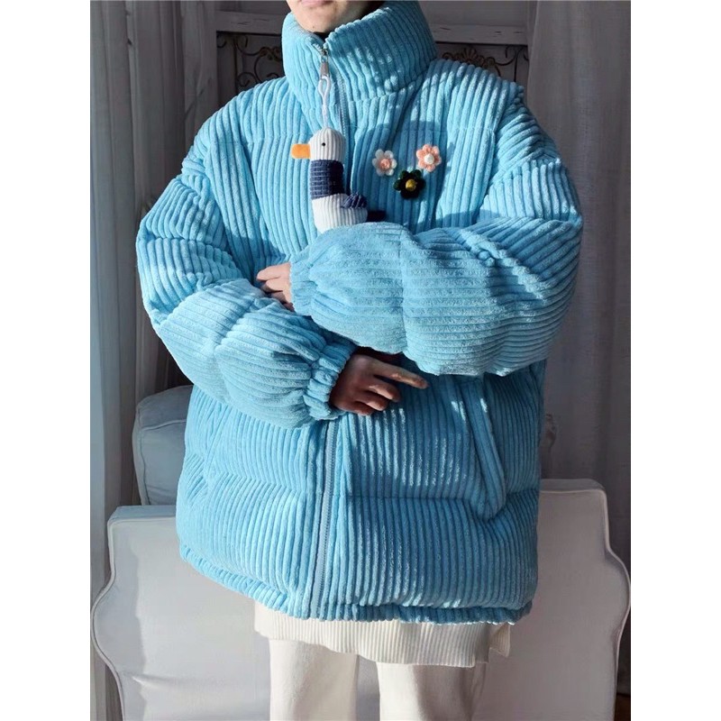 Áo khoác phao nhung con vịt unisex nam nữ Ulzzang siêu cute siêu ấm ❤️