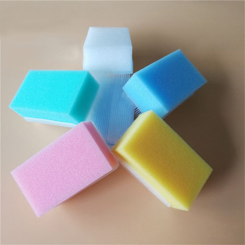 Set 6 Bàn Chải Xốp Tắm Cho Người Lớn Và Trẻ Em