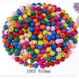 10gam hạt gỗ tròn nhiều màu 12mm