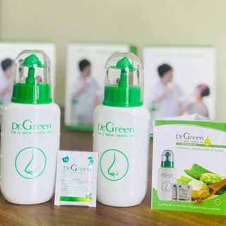 BÌNH RỬA MŨI DR. GREEN dành cho bé , sử dụng tại nhà