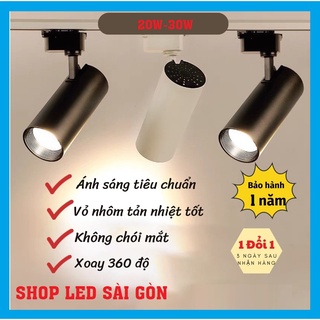  Đèn Led Ray Đèn Rọi COB Siêu Sáng Lắp Thanh Ray Y13 