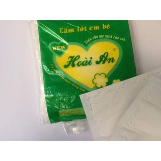 Miếng lót phân su tím Hoài An cho bé sơ sinh (Giấy lót phân su cho bé)