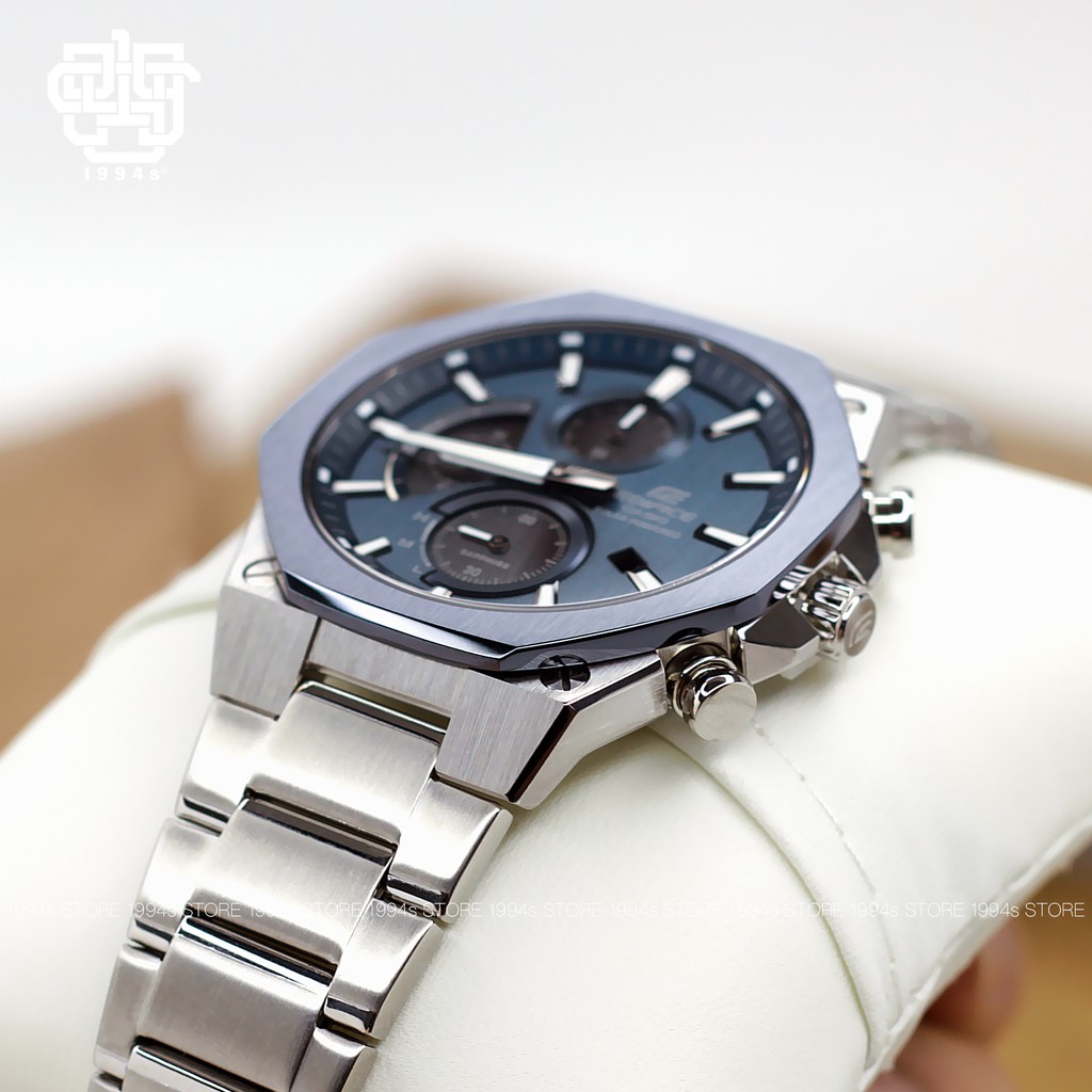 Đồng hồ nam Casio Edifice EFS-S570 / EFS-S570DB-2A vỏ siêu mỏng 9,7mm, kính Sapphire chống trầy chính hãng