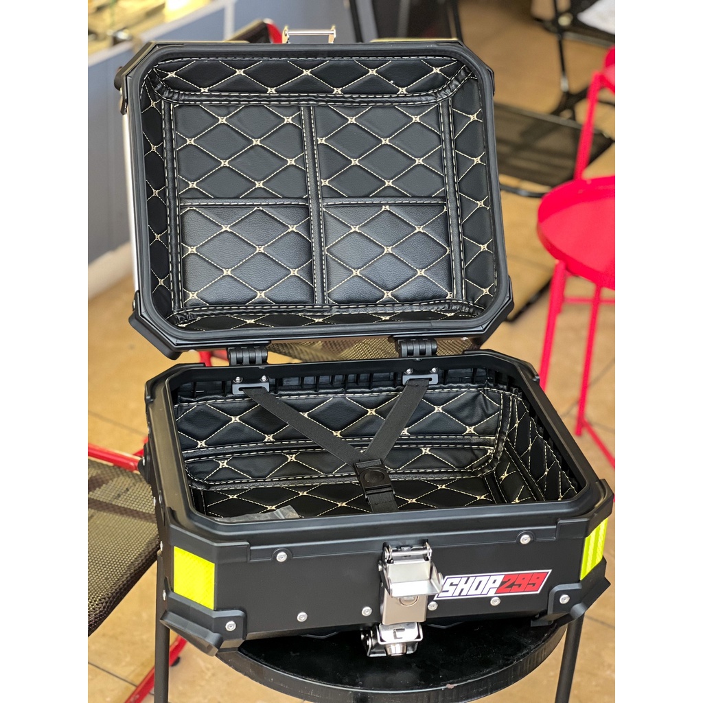 Thùng Nhôm Baga Sau Mini 25L Phù Hợp Mọi Loại Xe Như XSR155, Xe Tay Ga, MT15,...