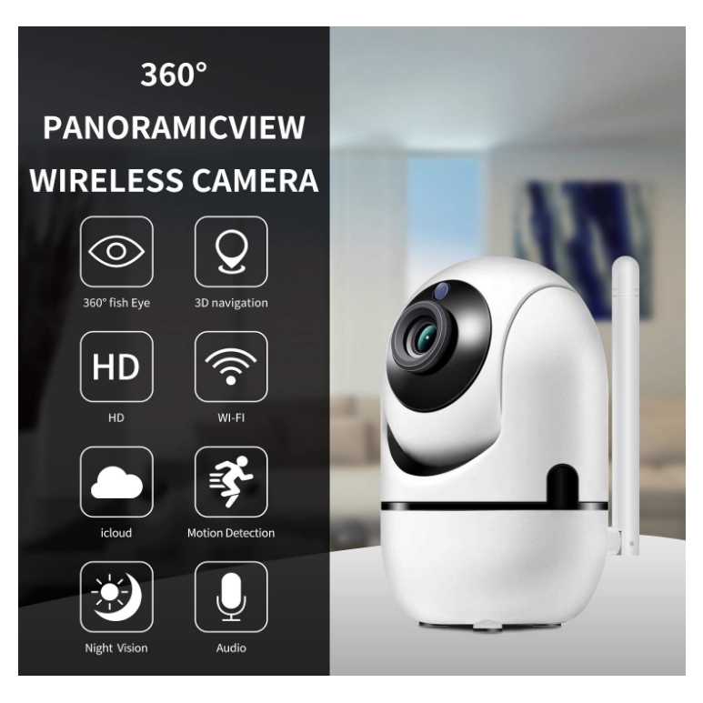 Camera an ninh XGODY TV-288ZD 1080P thiết kế không dây cao cấp WiFi HD IP hỗ trợ giọng nói