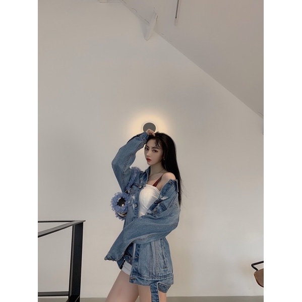 Áo khoác VETEMENTS Denim Jacket 1:1